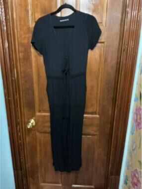 Abercrombie and Fitch black jumpsuit